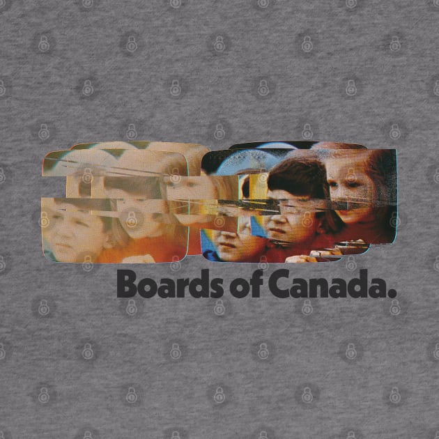 Boards Of Canada / Original Retro Glitch Art Design by DankFutura